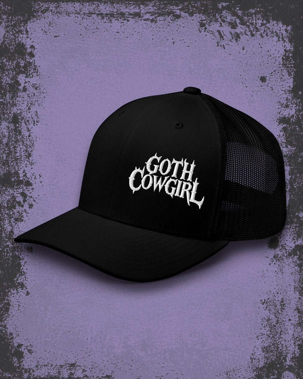 Goth Cowgirl Trucker Cap
