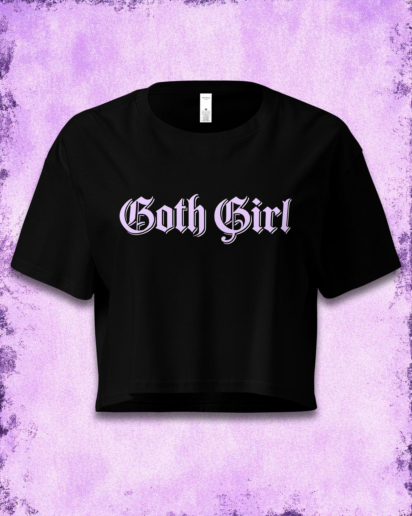 GOTH GIRL Crop Top