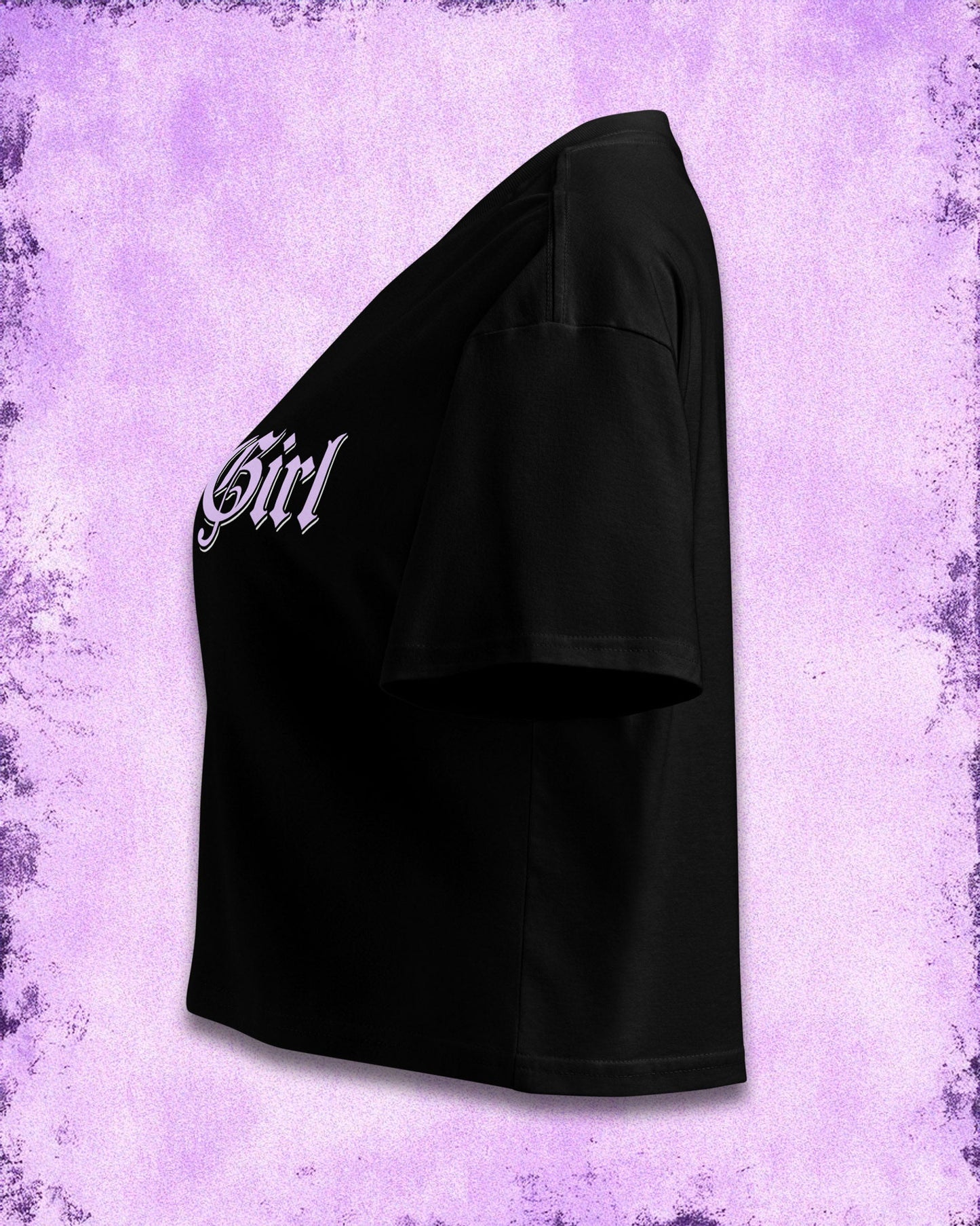 GOTH GIRL Crop Top