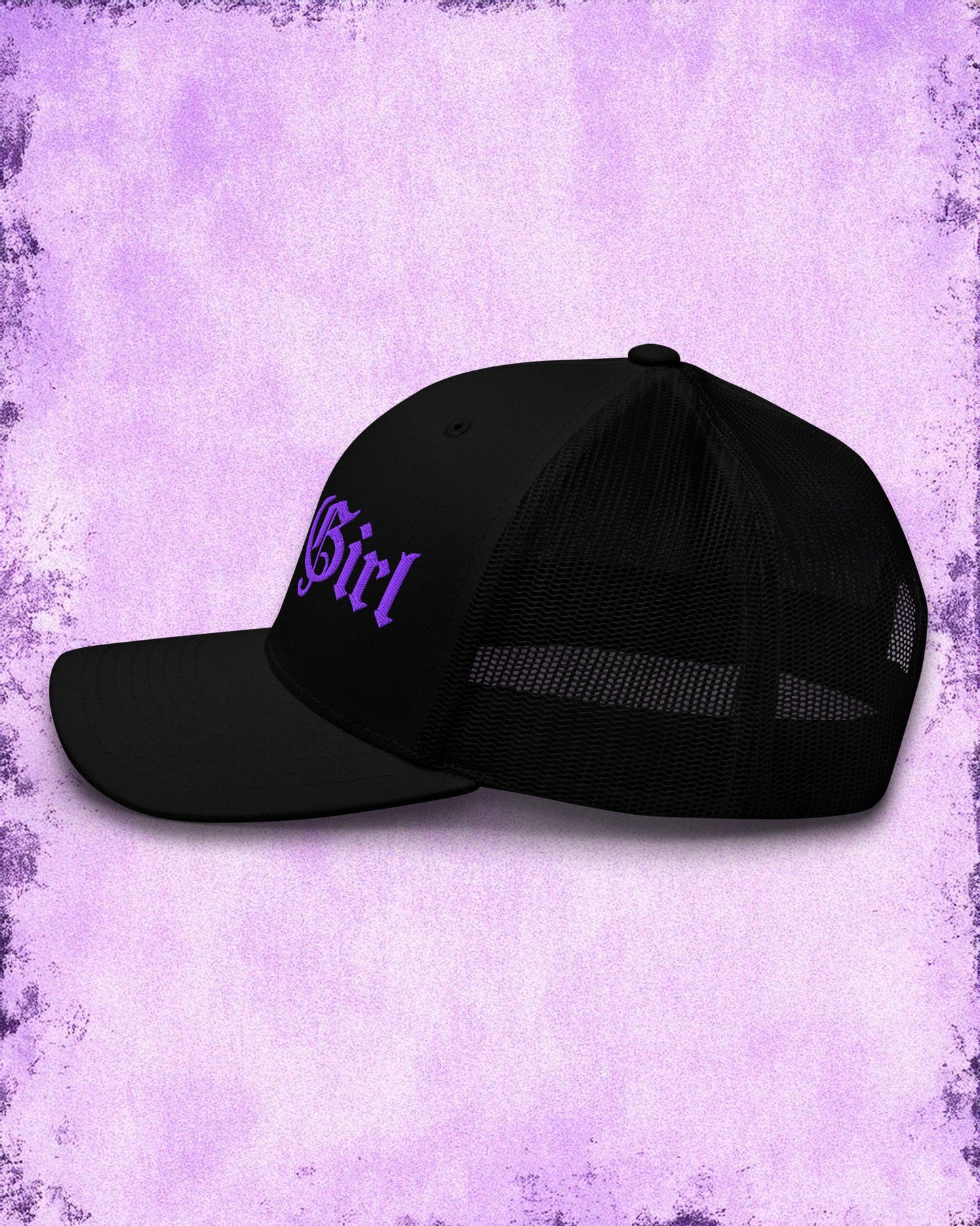 Goth Girl Trucker Cap