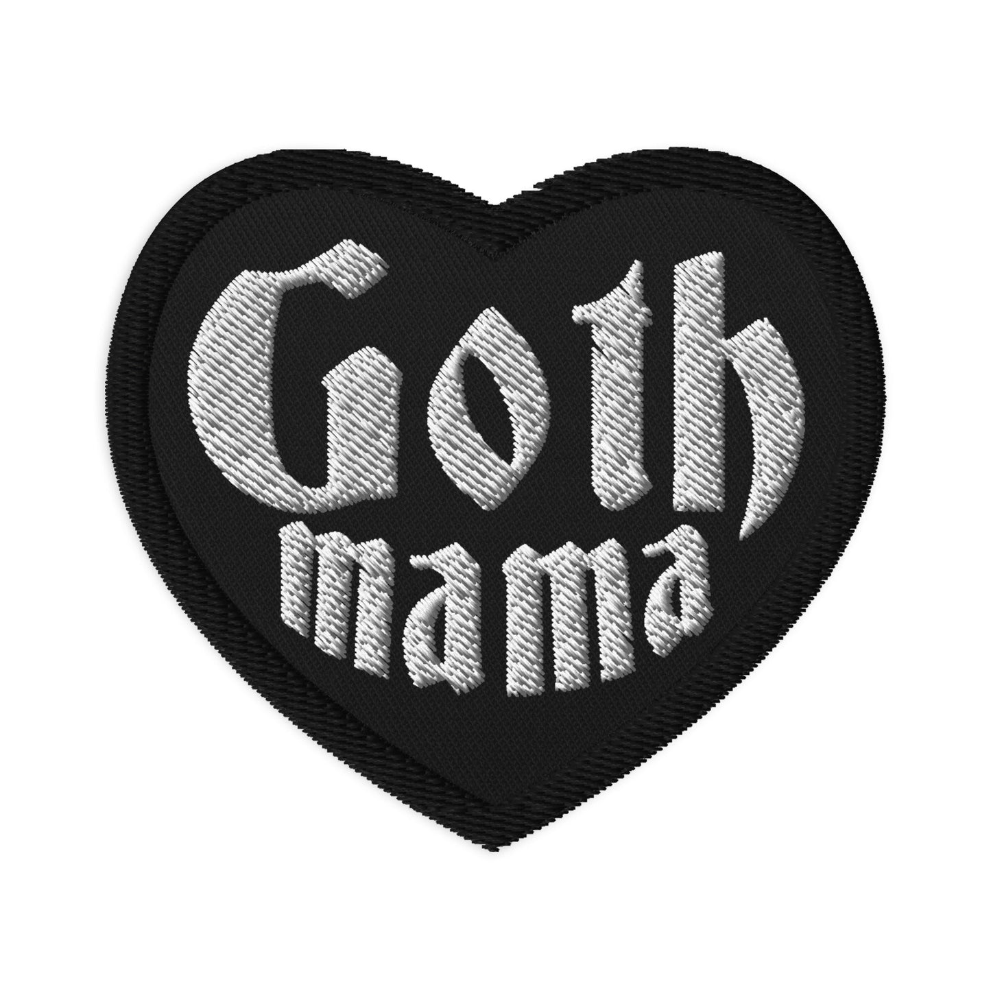 Goth Mama Heart Patch