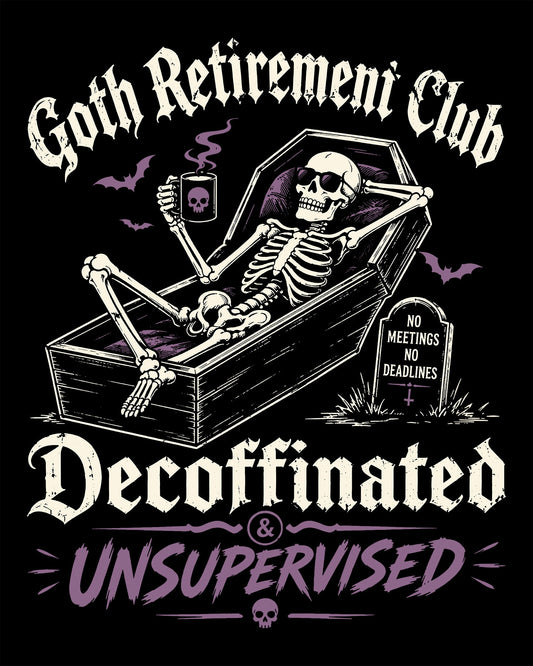 Goth Retirement Club Tank Top
