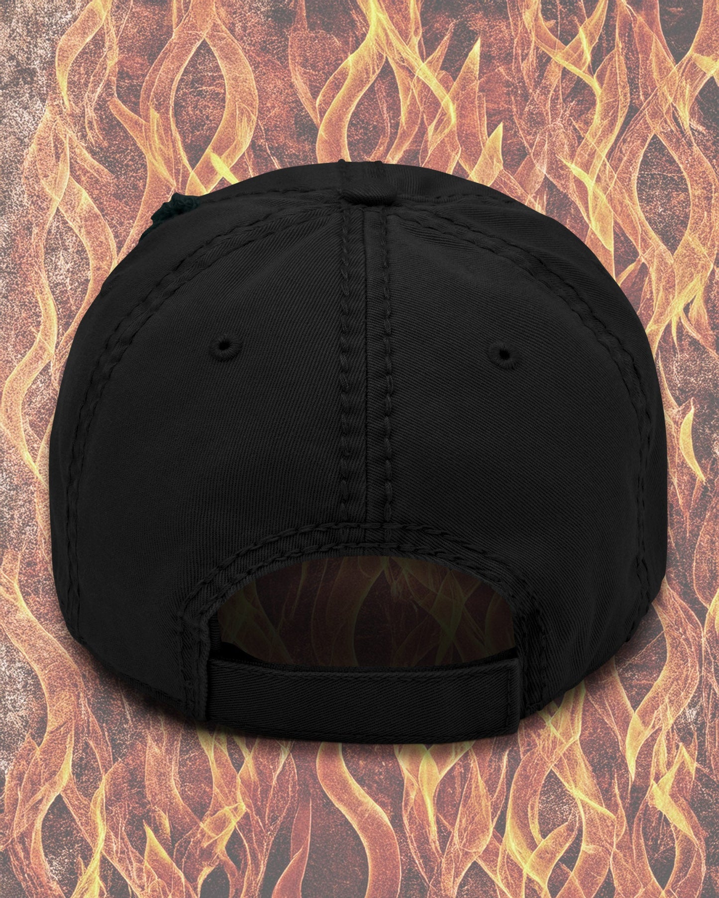 Grill Father Distressed Dad Hat