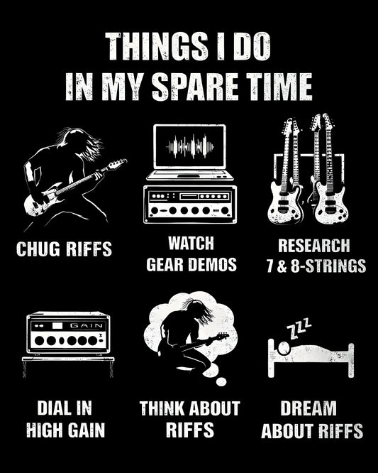 Guitar Player Routine T-Shirt