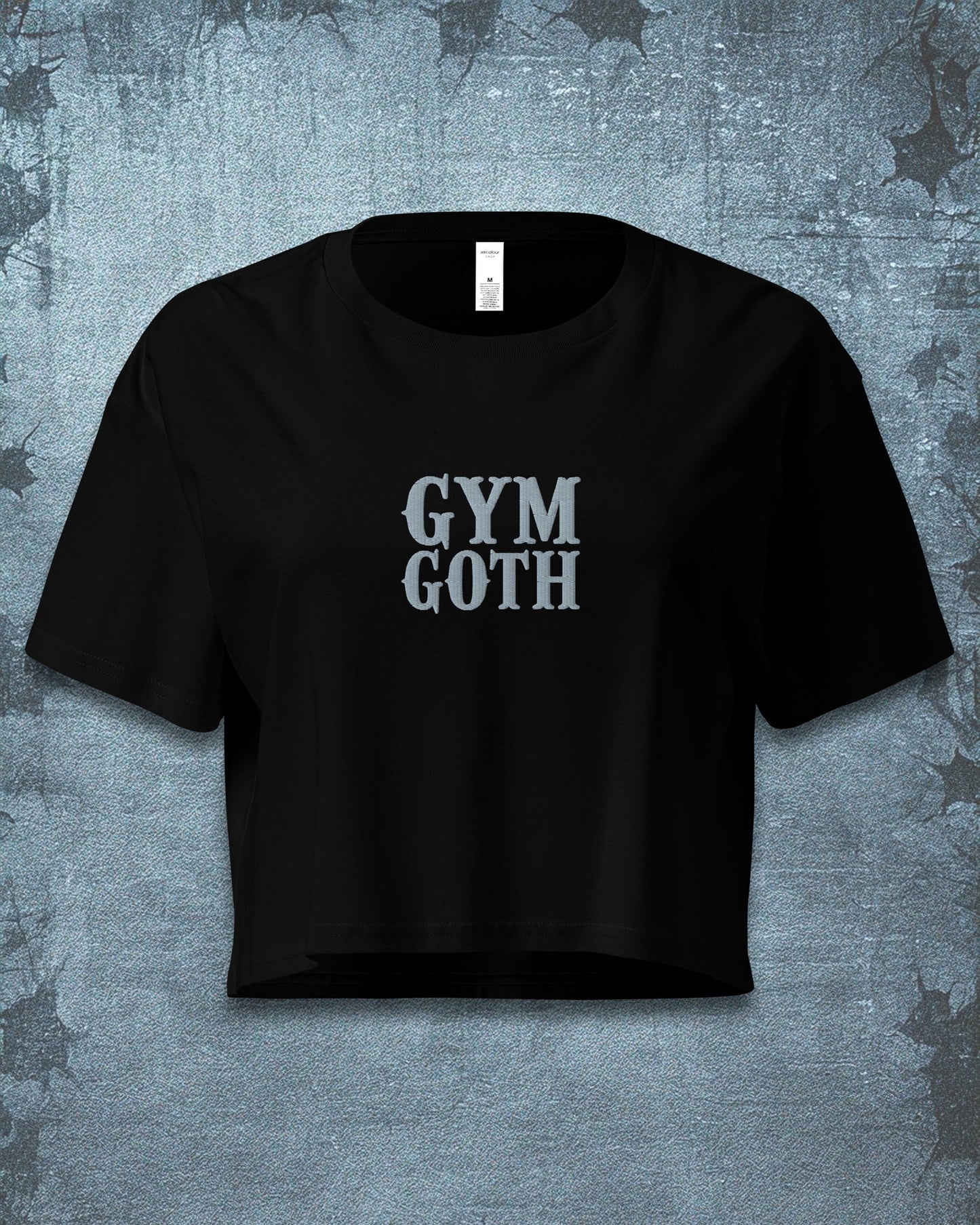 GYM GOTH Crop Top