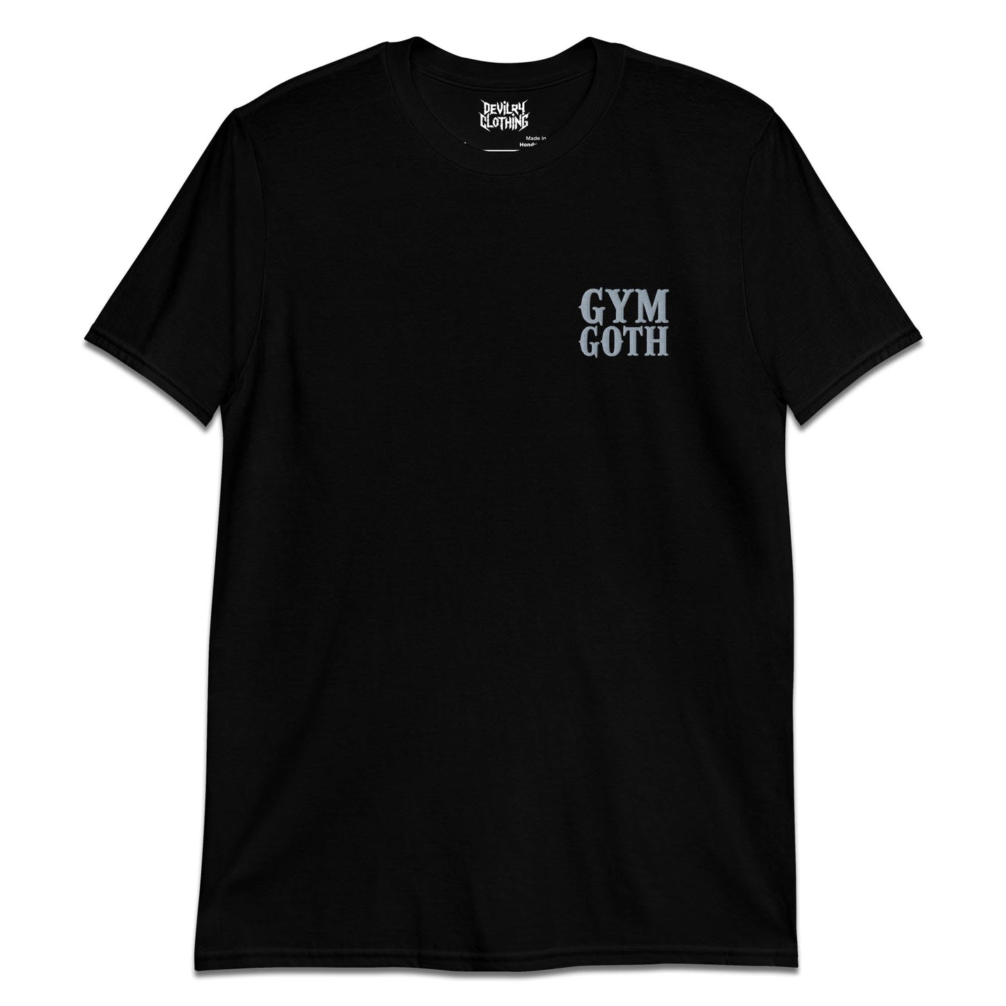 GYM GOTH Embroidered T-Shirt