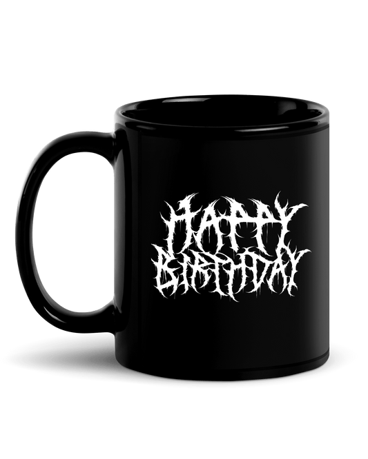 Happy Birthday Metalhead Coffee Mug