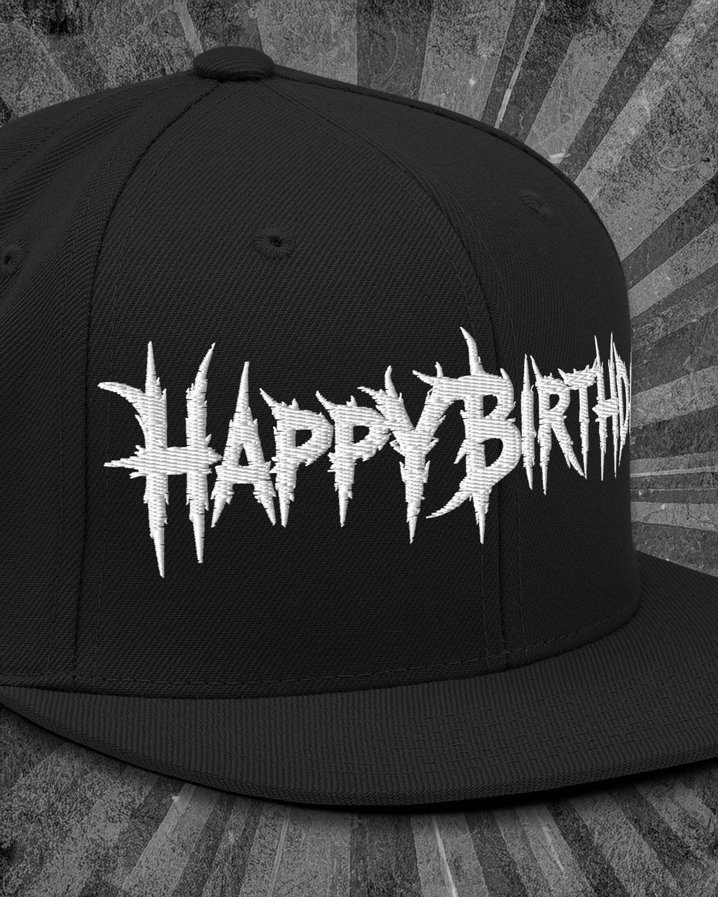 Happy Birthday Snapback Hat