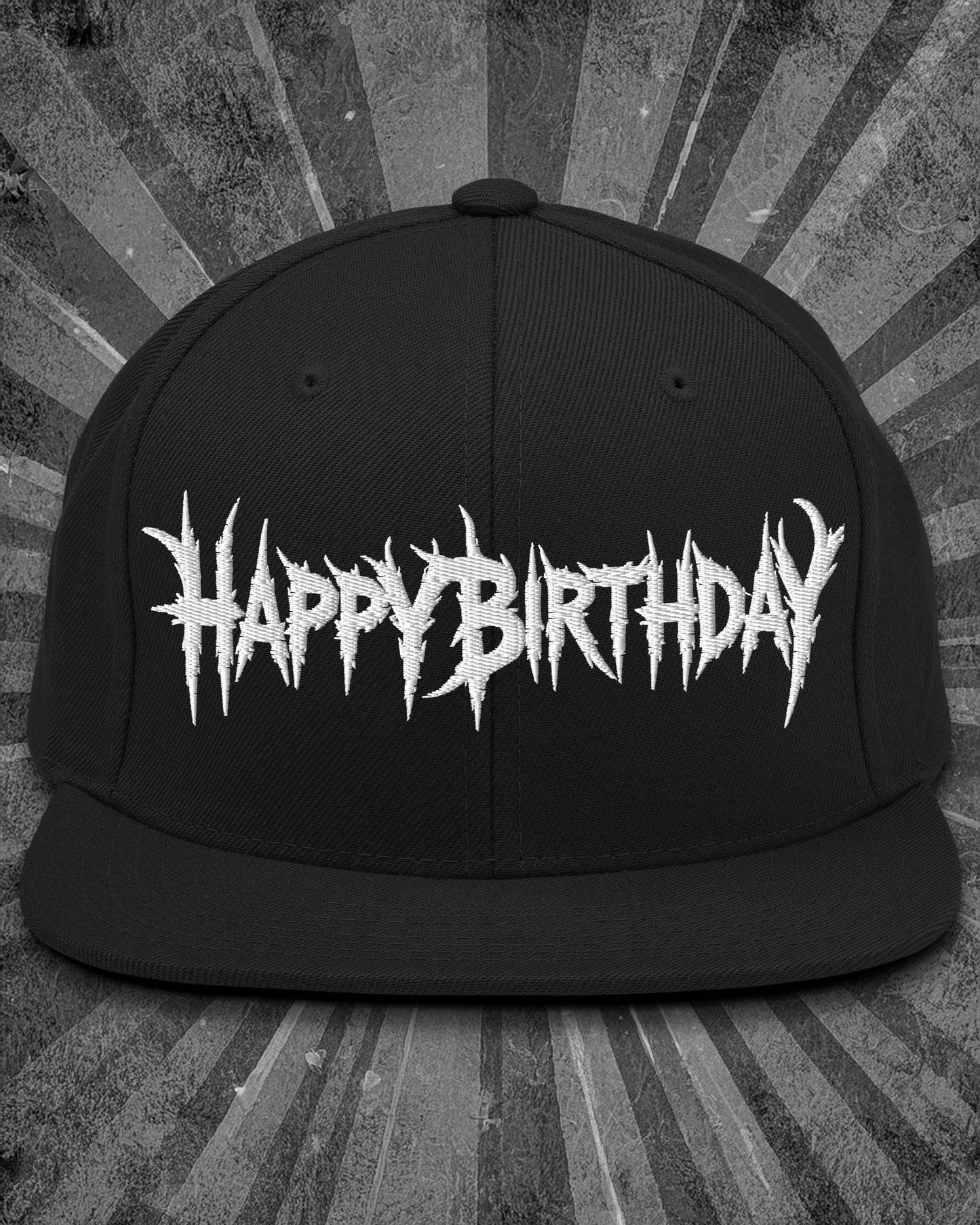 Happy Birthday Snapback Hat