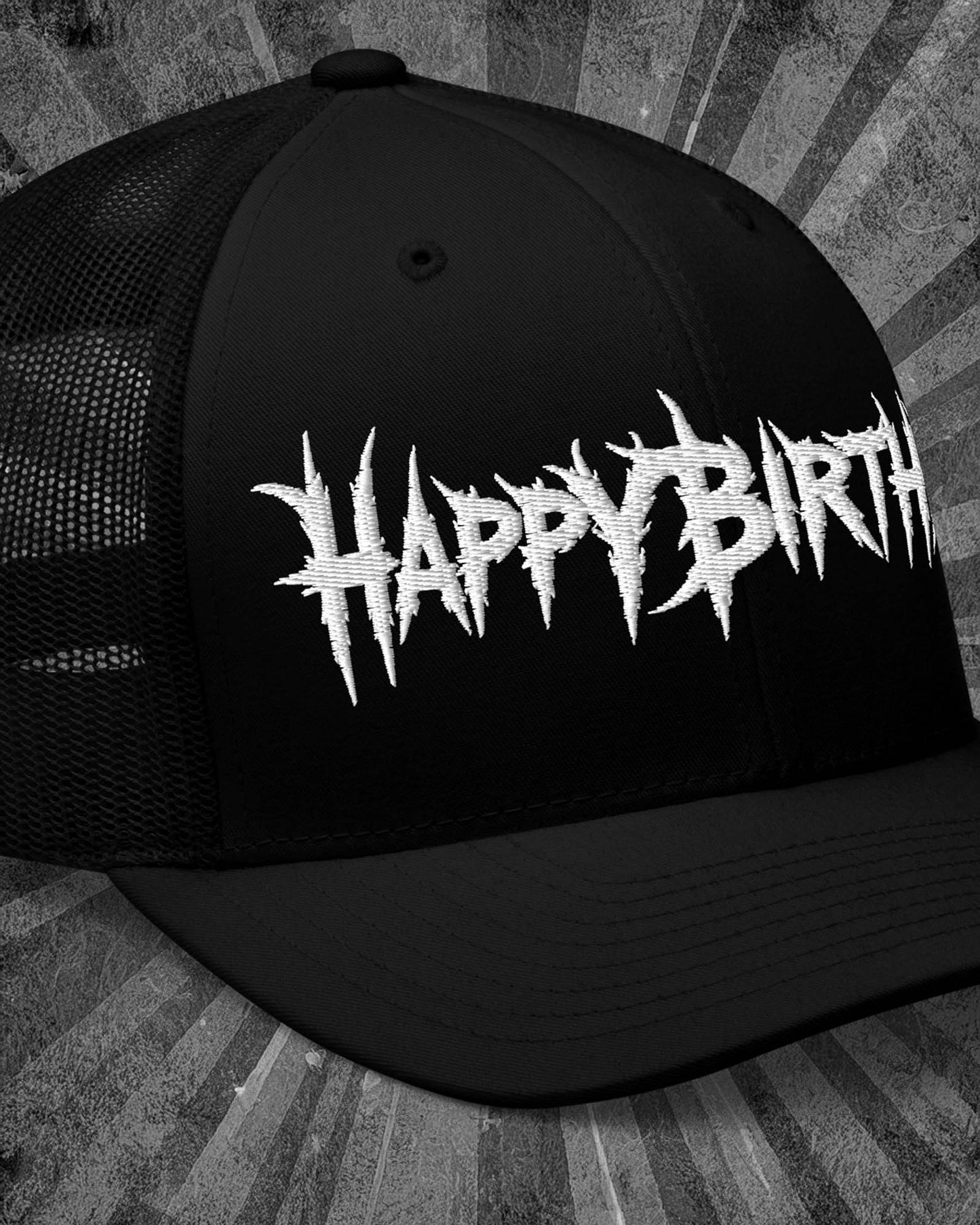 Happy Birthday Trucker Cap
