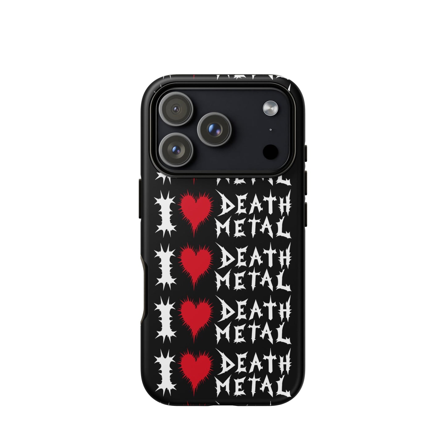 I Love Death Metal – Tough iPhone Case