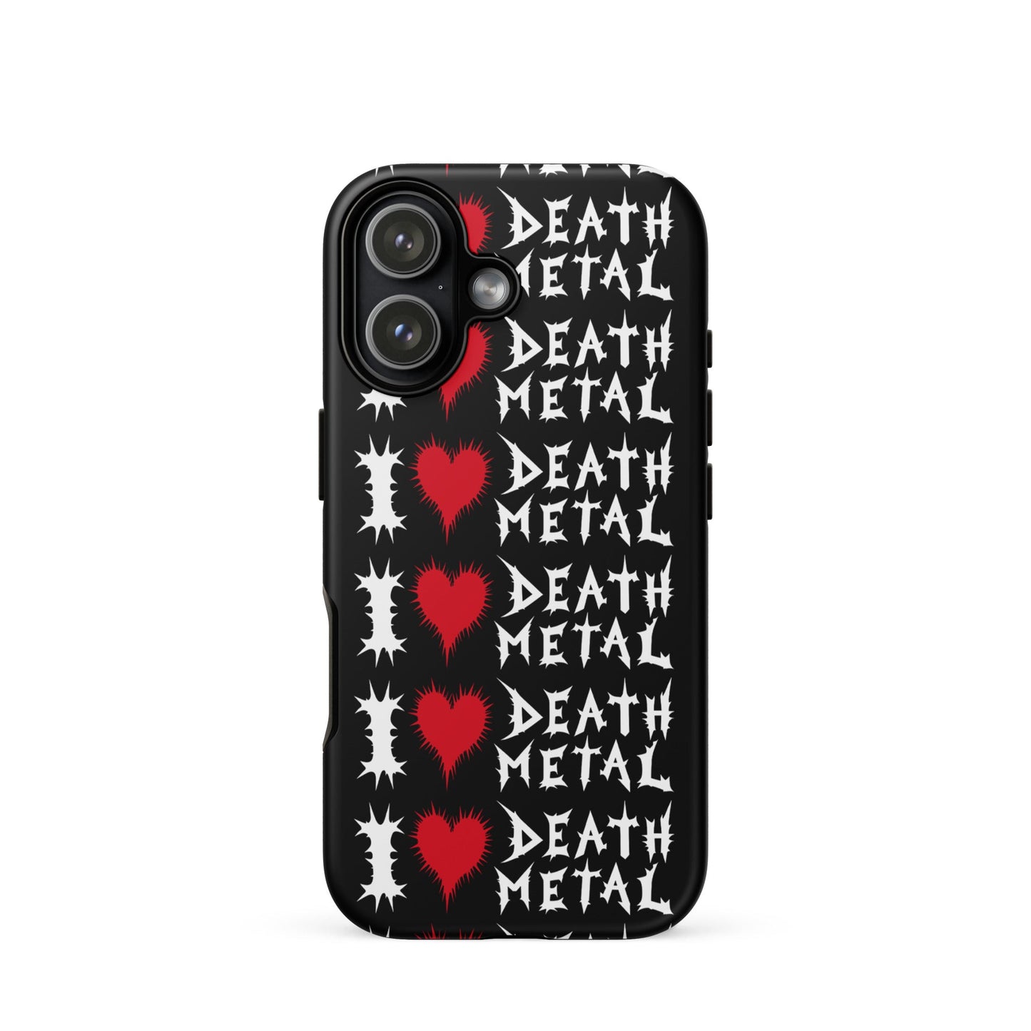 I Love Death Metal – Tough iPhone Case