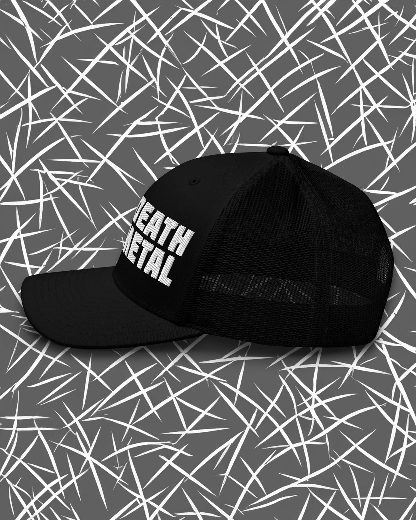 I Love Death Metal Trucker Cap