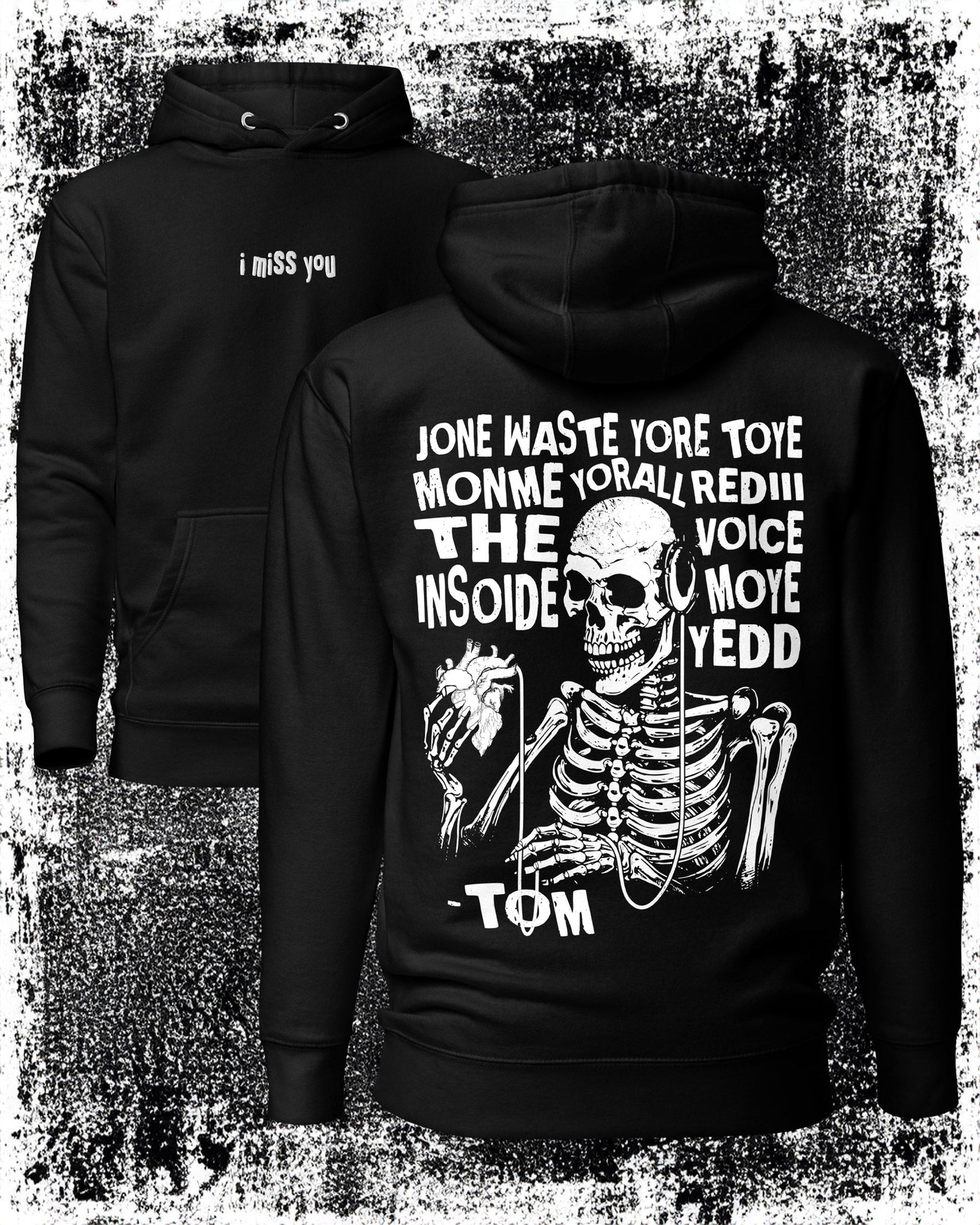 I Miss You Lyrics Hoodie