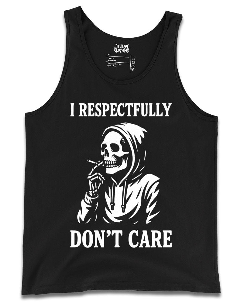 I Respectfully Don't Care Tank Top