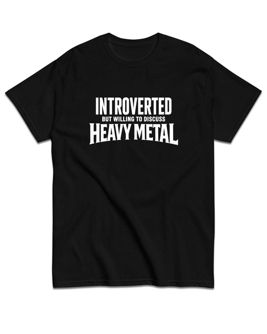 Introvert Heavy Metal T-Shirt