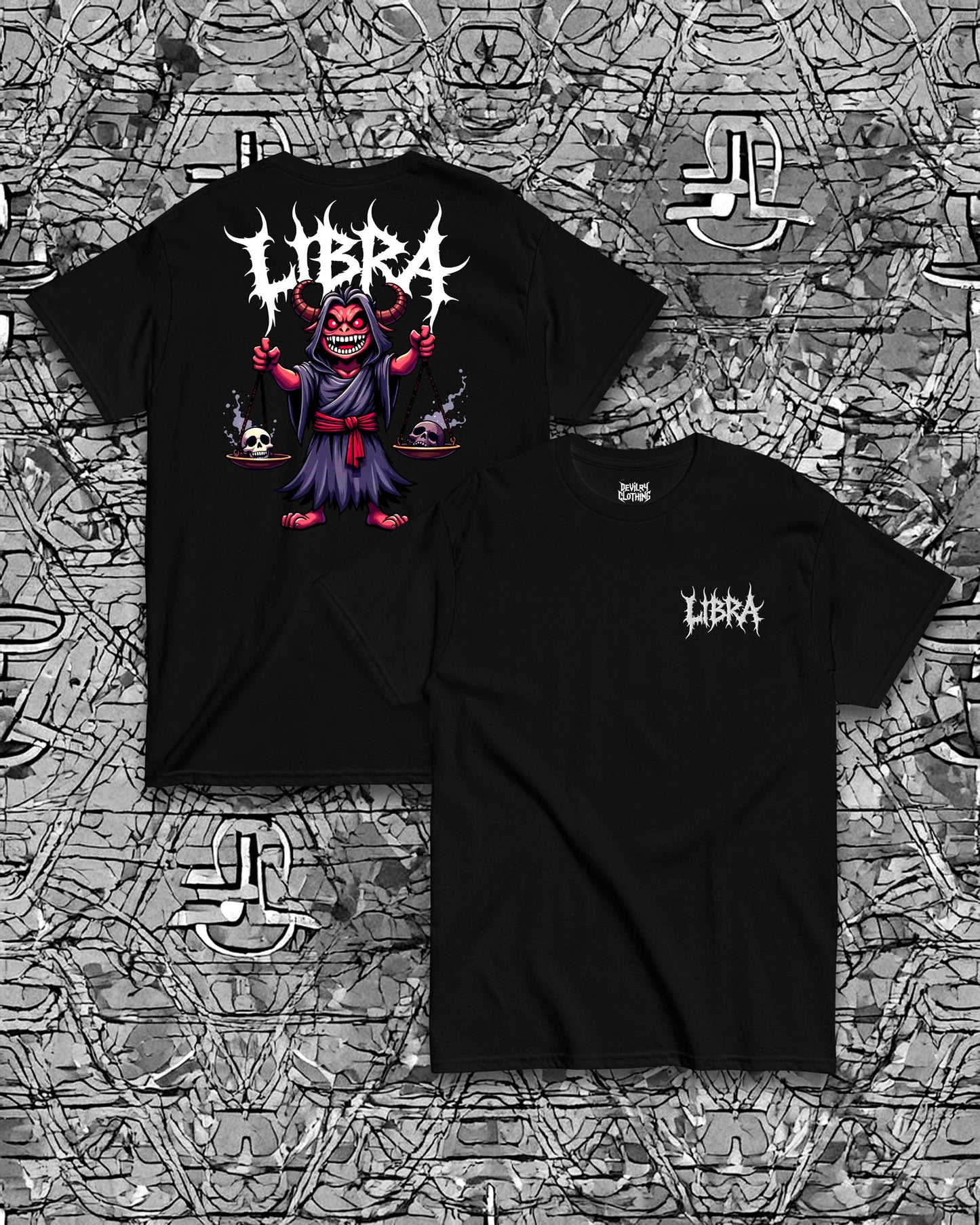 LIBRA Embroidered T-Shirt
