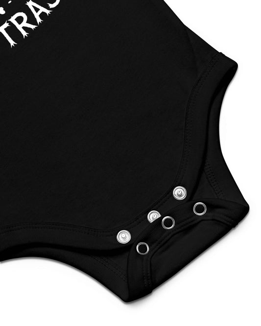 LIVE FAST EAT TRASH Baby Bodysuit
