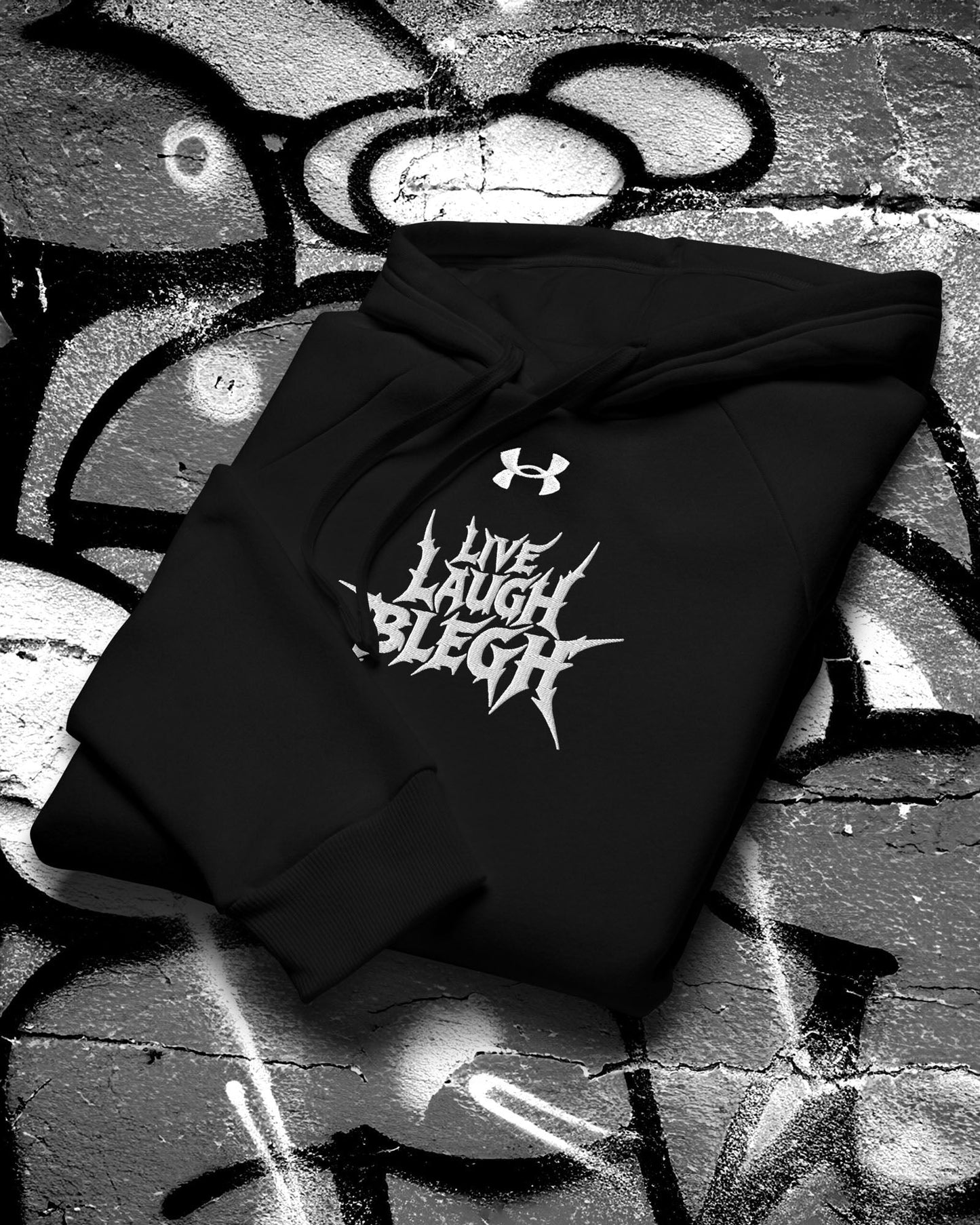 Live Laugh Blegh Under Armour® Hoodie