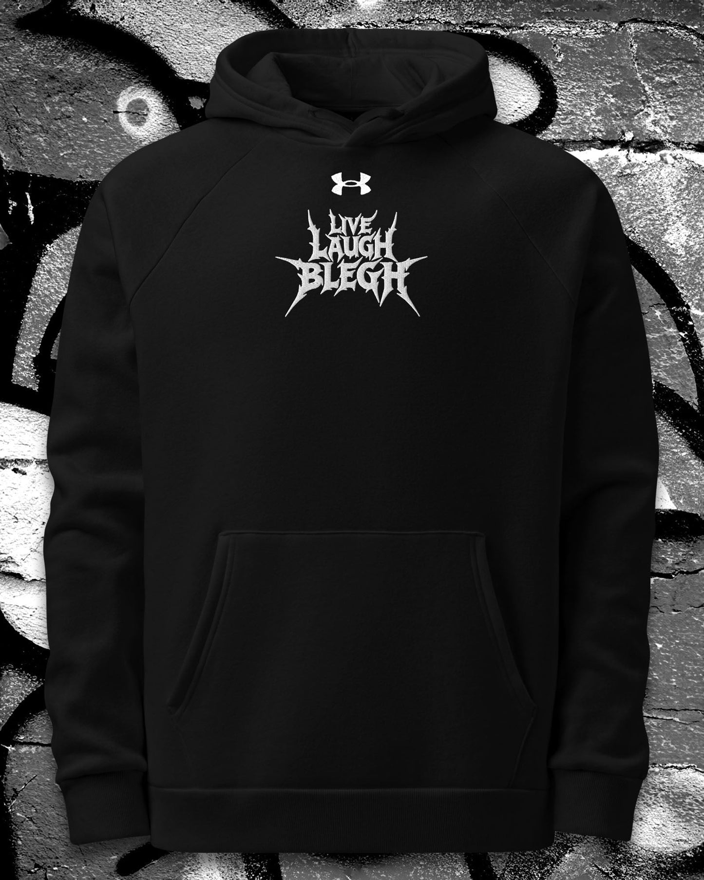 Live Laugh Blegh Under Armour® Hoodie