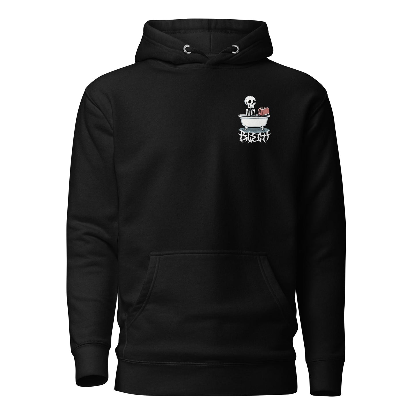 Live Laugh Toaster Bath Hoodie