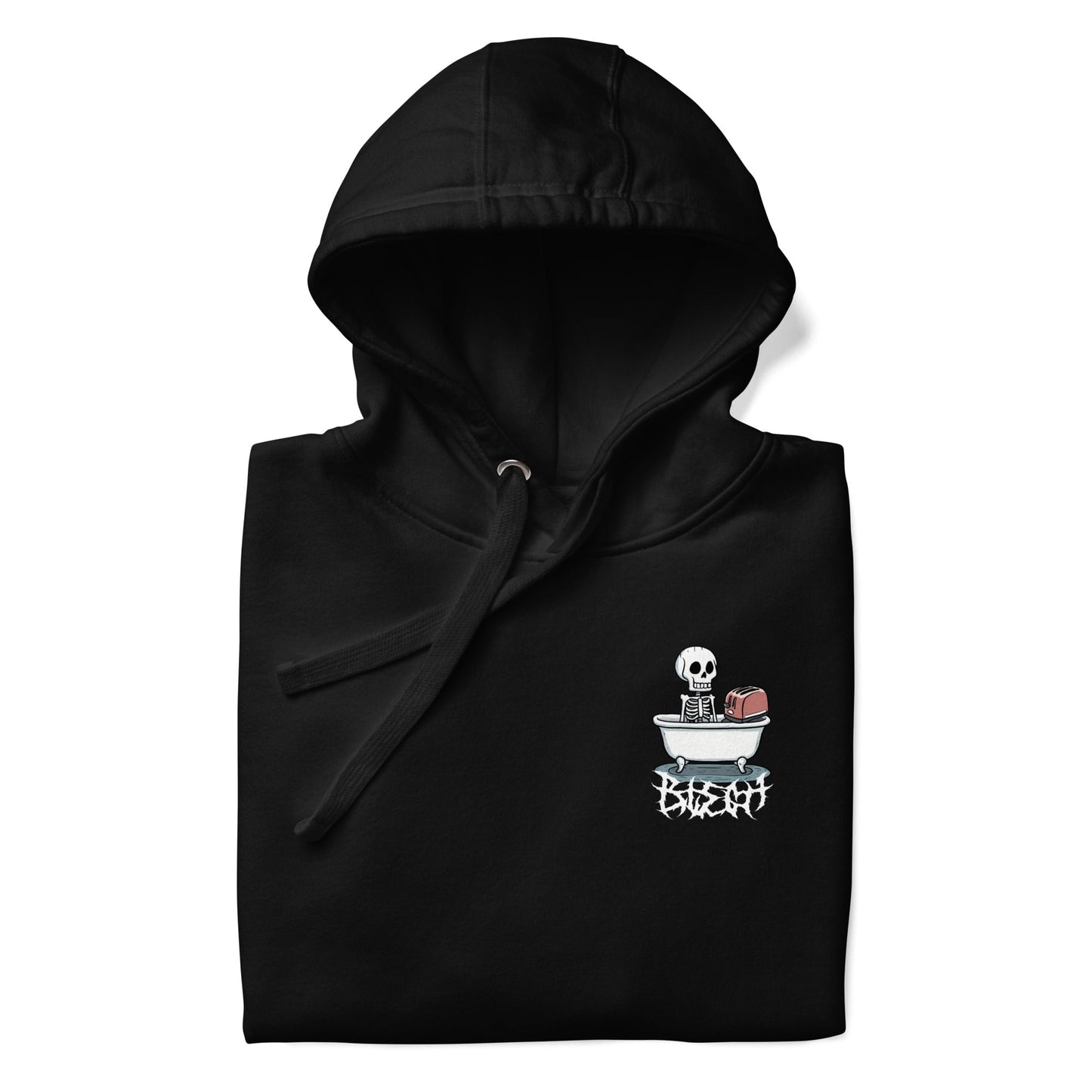 Live Laugh Toaster Bath Hoodie