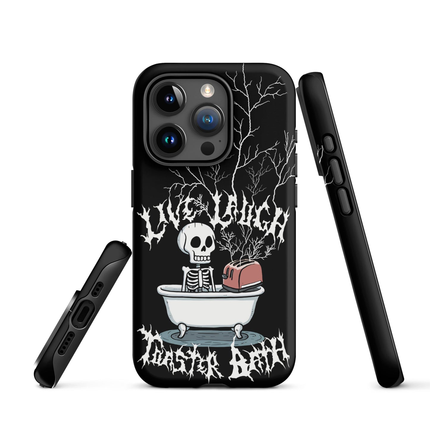 Live Laugh Toaster Bath – Tough iPhone Case