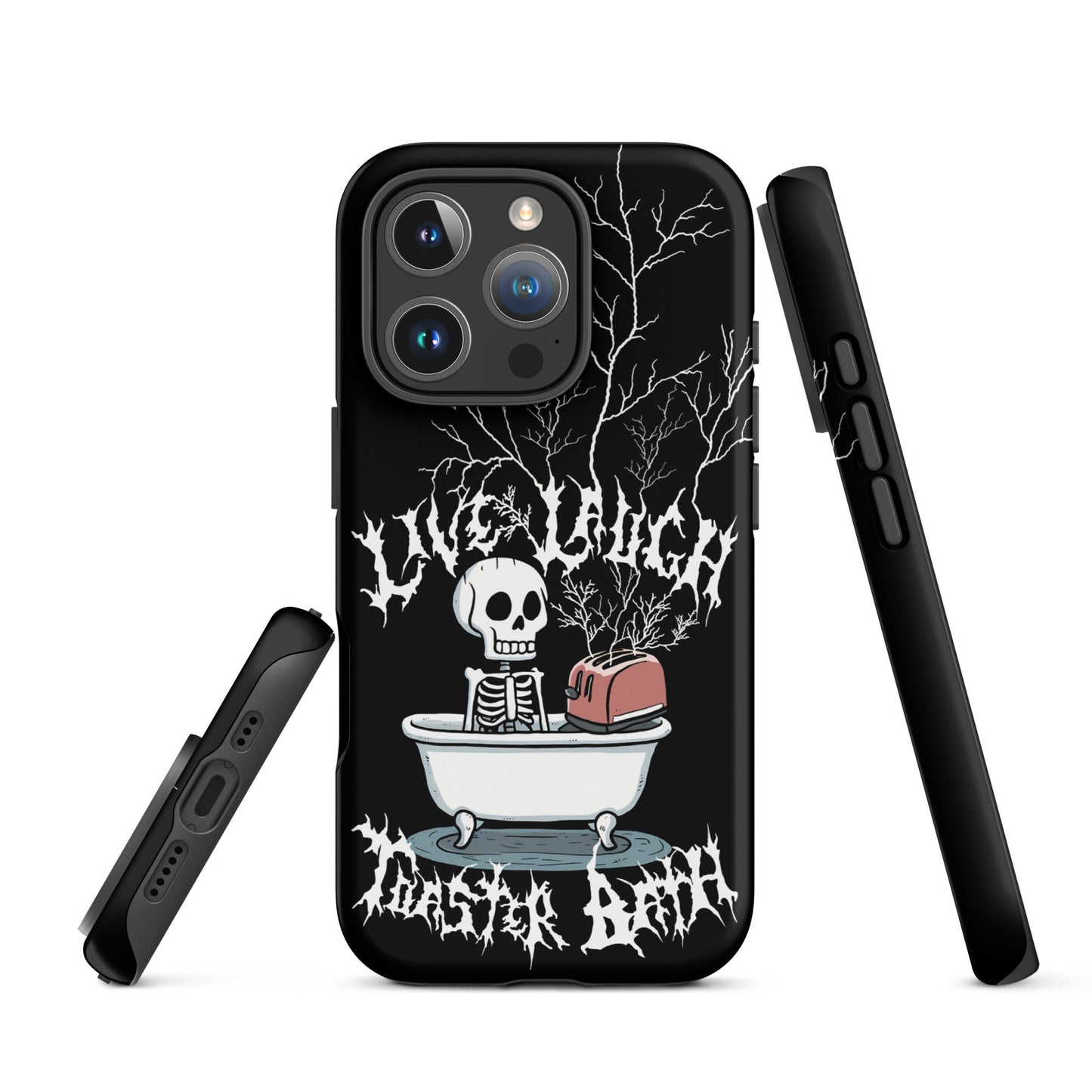 Live Laugh Toaster Bath – Tough iPhone Case