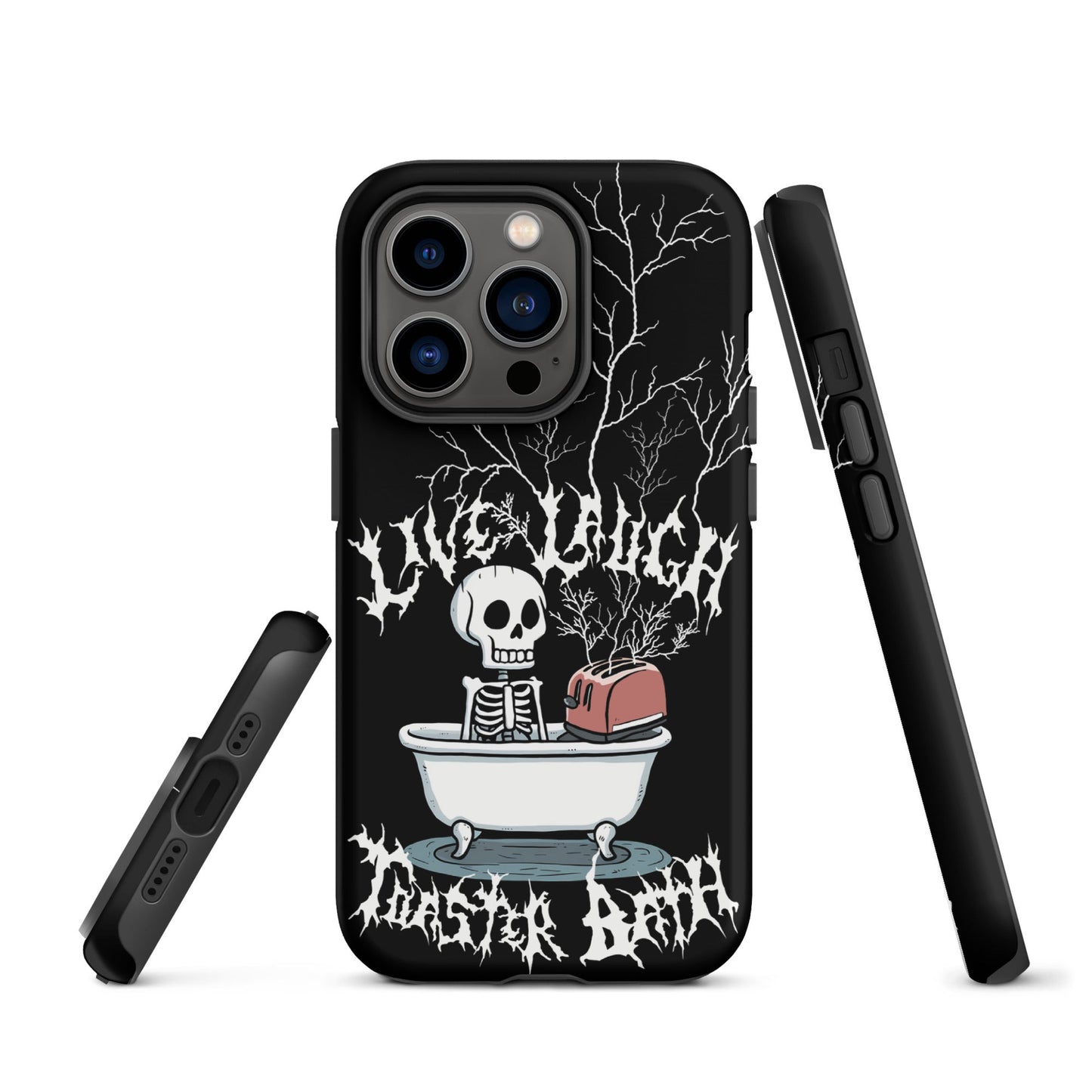 Live Laugh Toaster Bath – Tough iPhone Case