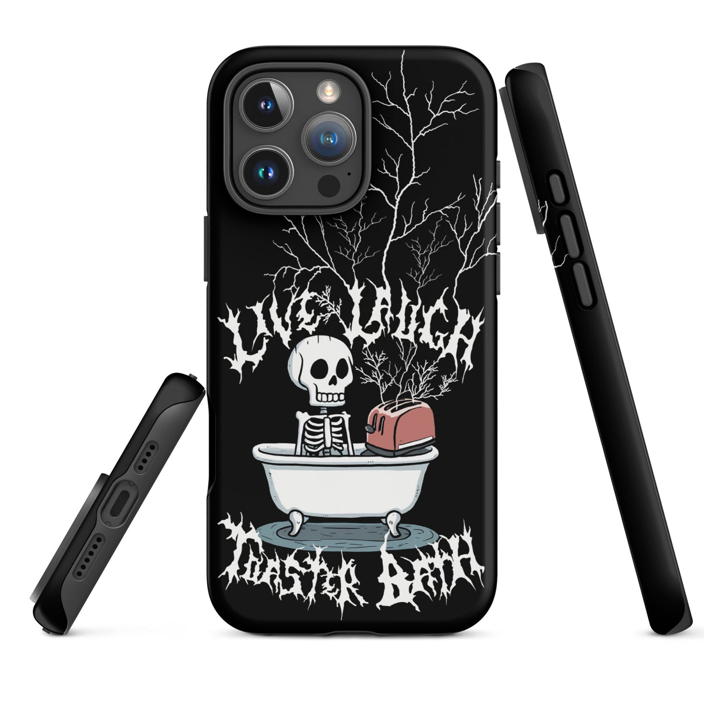 Live Laugh Toaster Bath – Tough iPhone Case