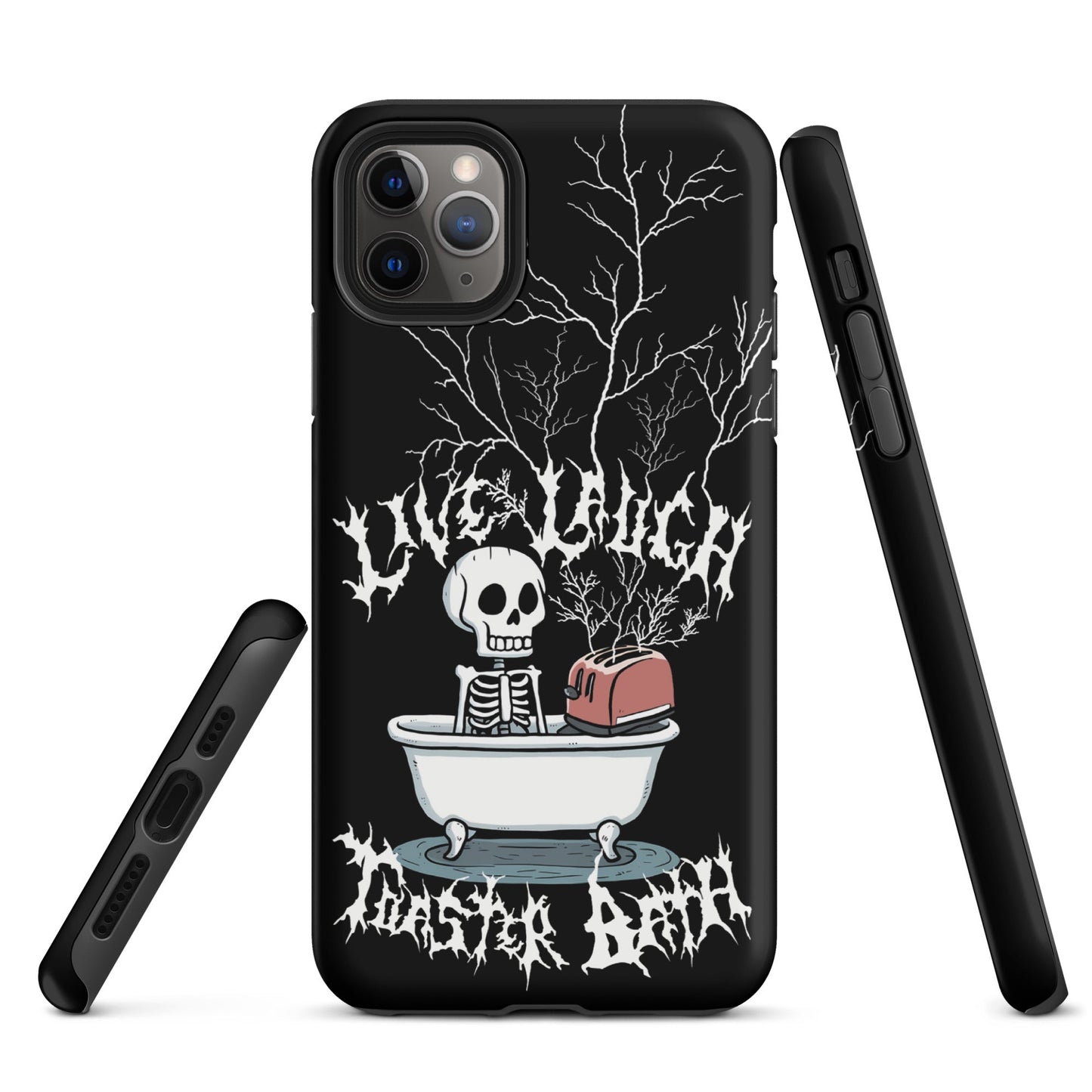 Live Laugh Toaster Bath – Tough iPhone Case