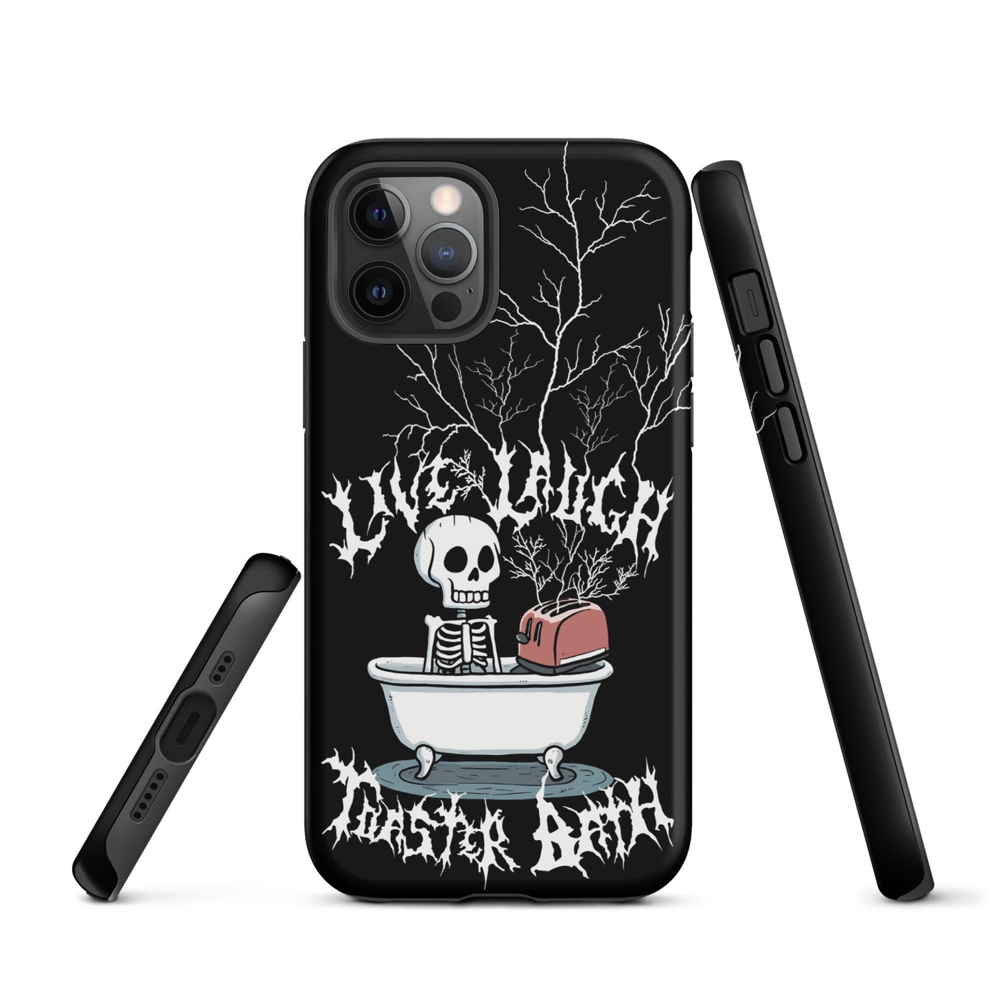 Live Laugh Toaster Bath – Tough iPhone Case
