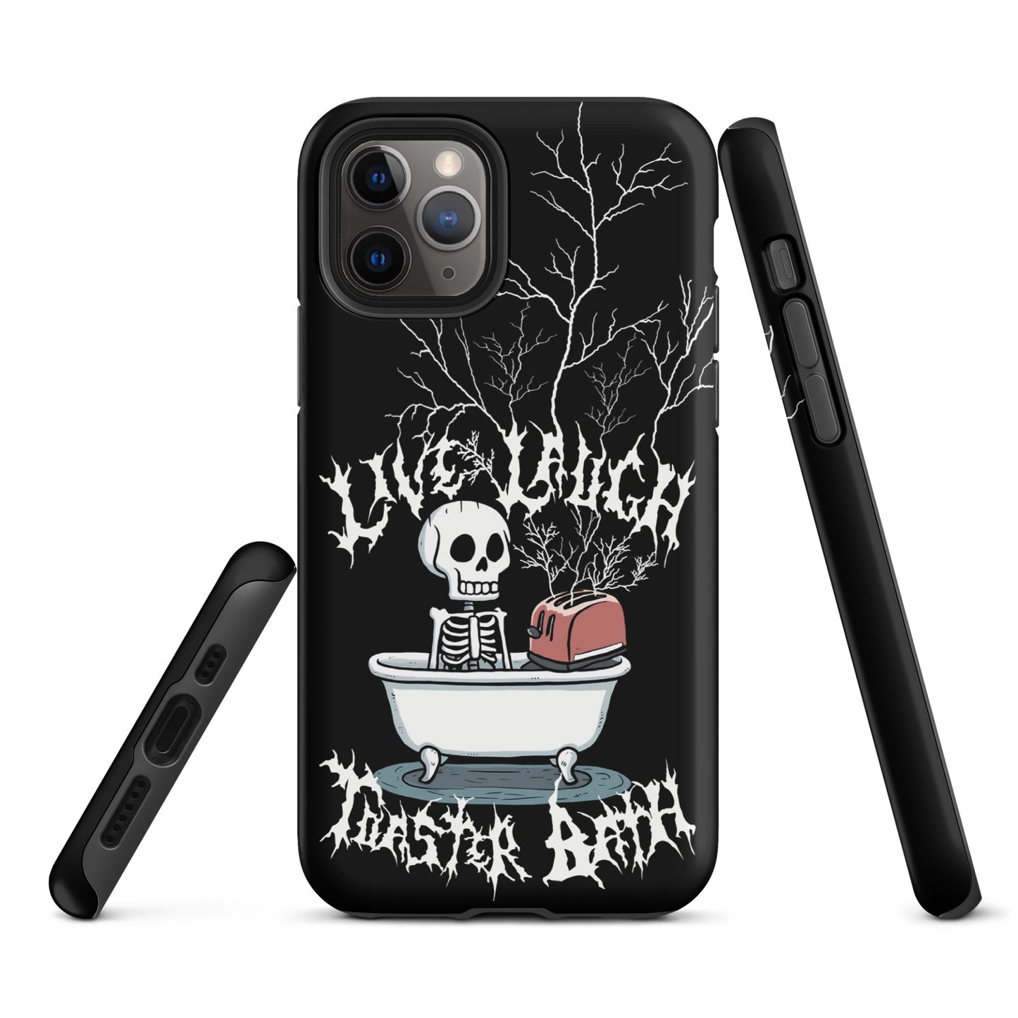 Live Laugh Toaster Bath – Tough iPhone Case