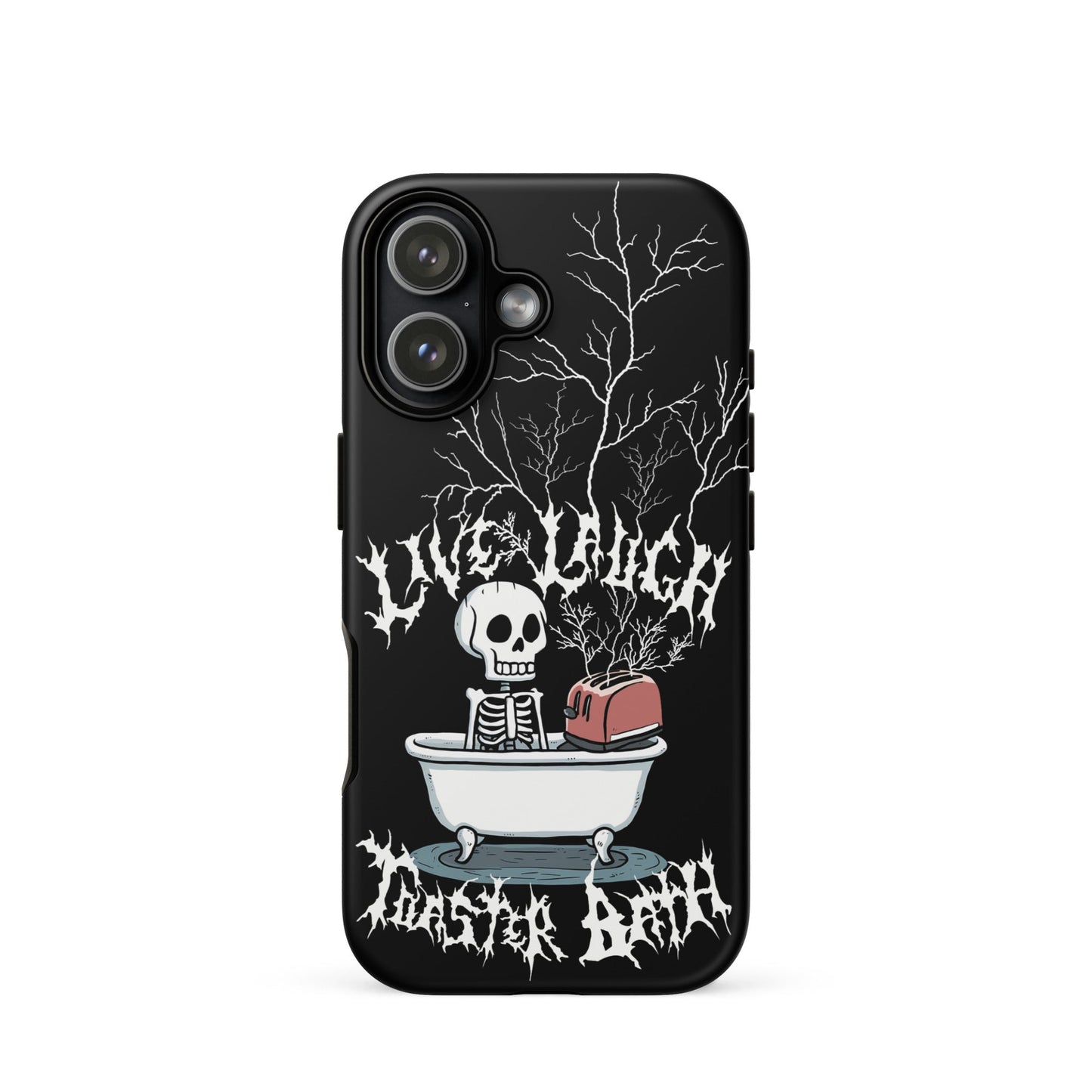 Live Laugh Toaster Bath – Tough iPhone Case