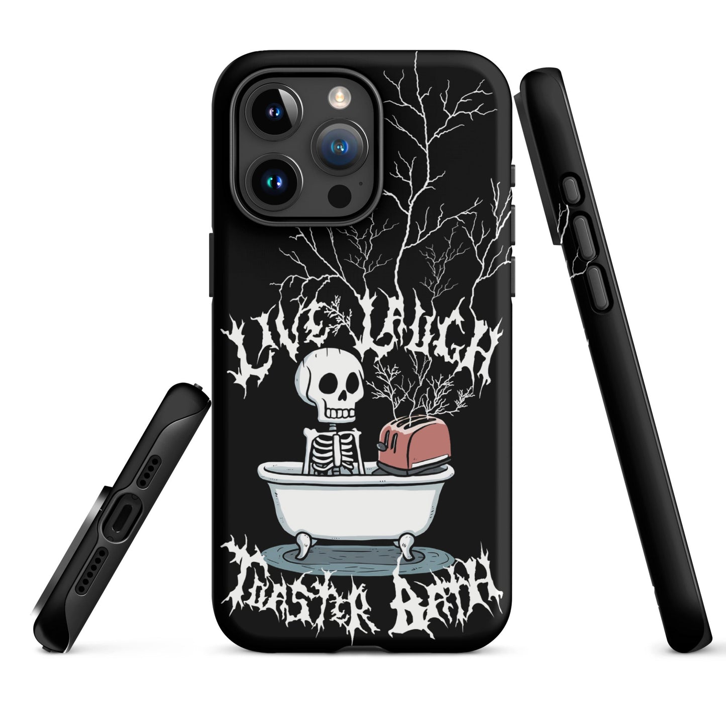 Live Laugh Toaster Bath – Tough iPhone Case