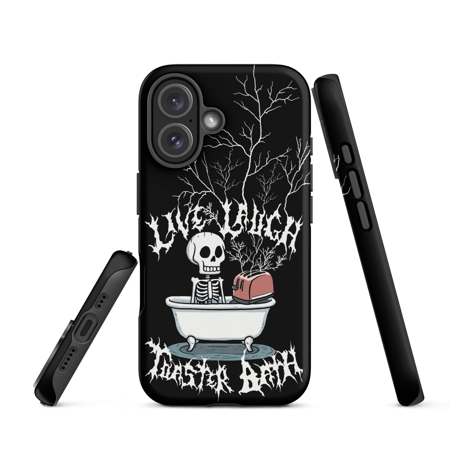 Live Laugh Toaster Bath – Tough iPhone Case