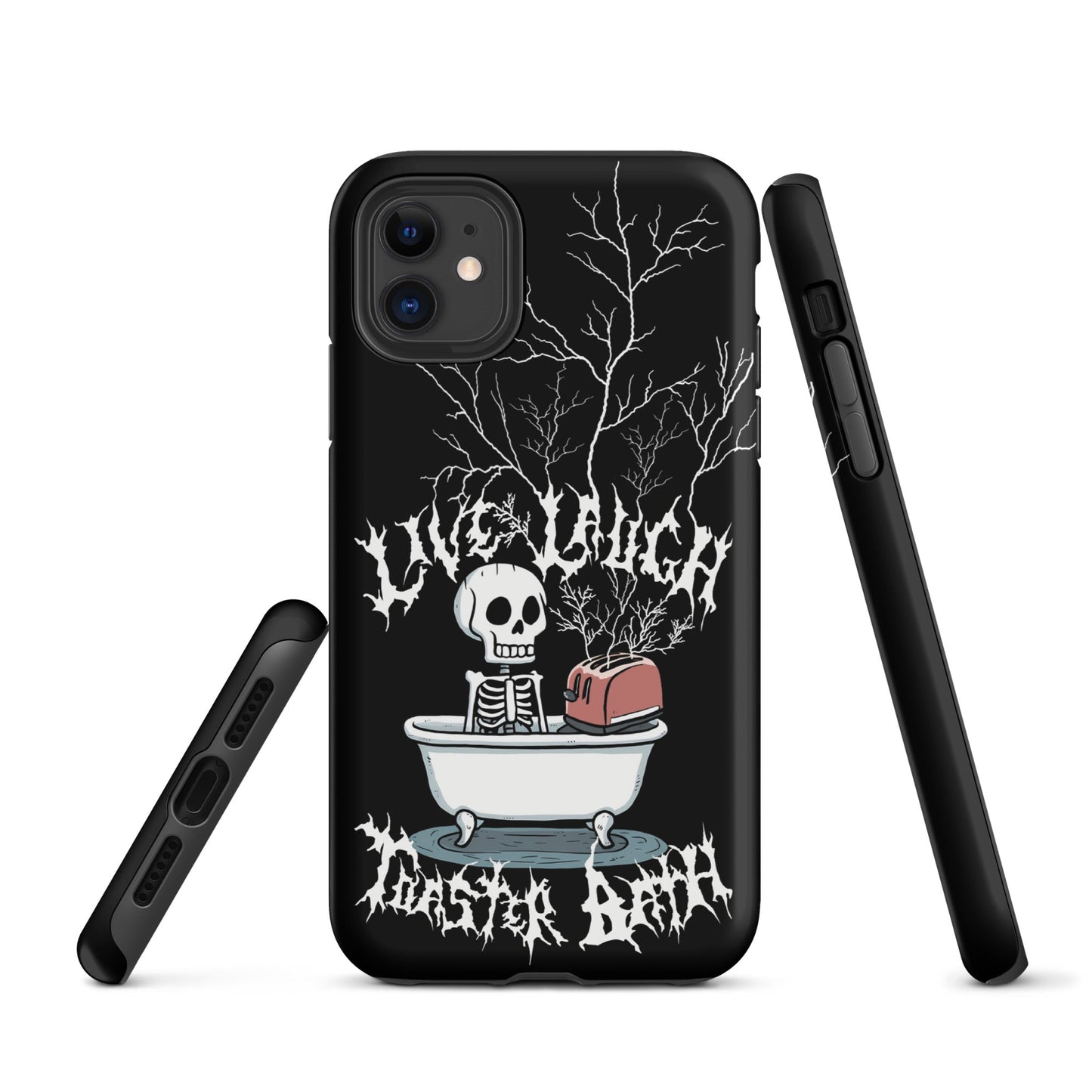 Live Laugh Toaster Bath – Tough iPhone Case