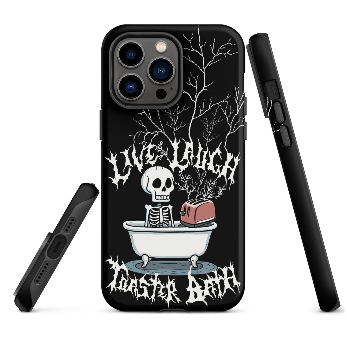 Live Laugh Toaster Bath – Tough iPhone Case