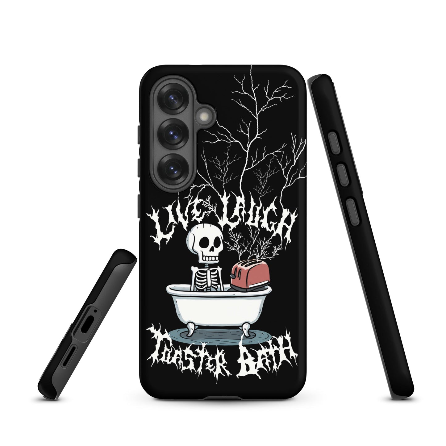 Live Laugh Toaster Bath – Tough Samsung Case