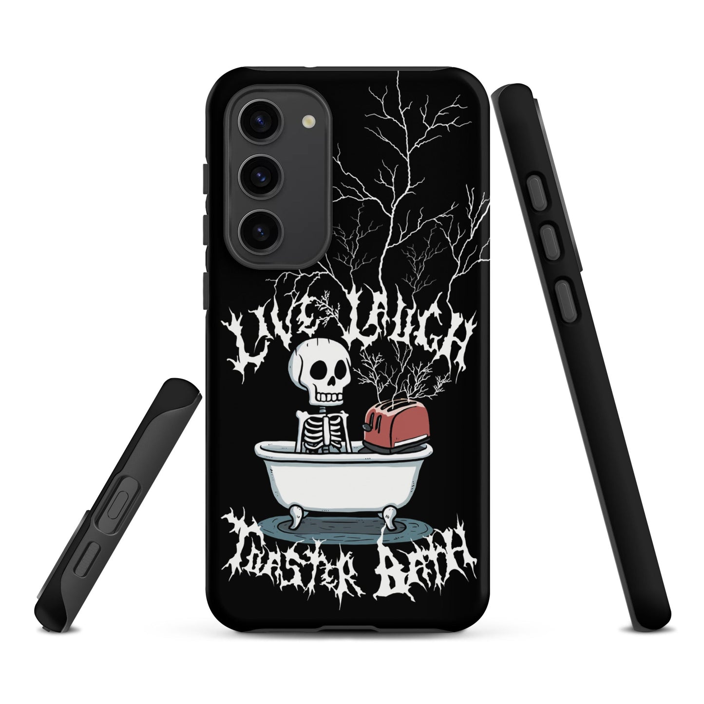 Live Laugh Toaster Bath – Tough Samsung Case