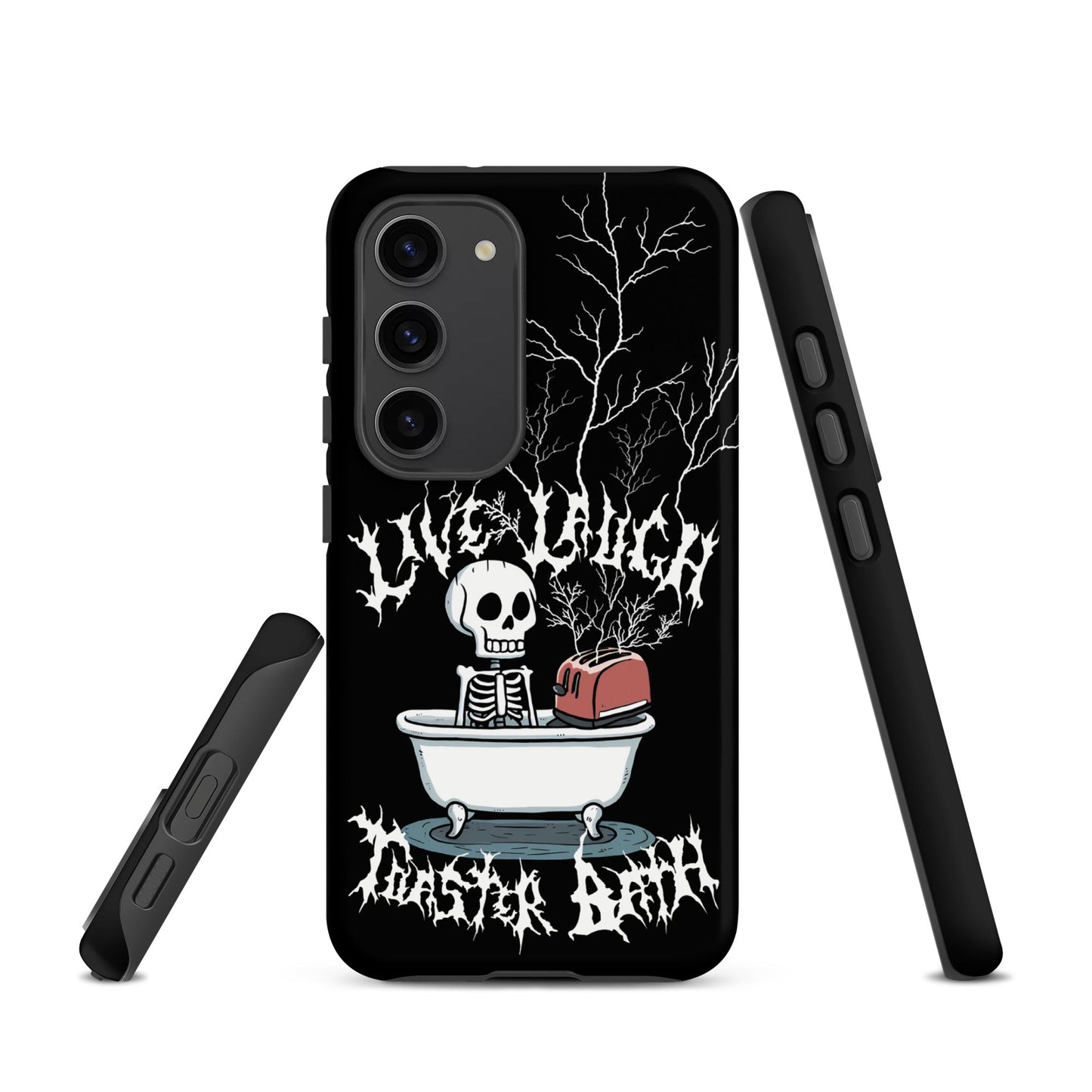 Live Laugh Toaster Bath – Tough Samsung Case