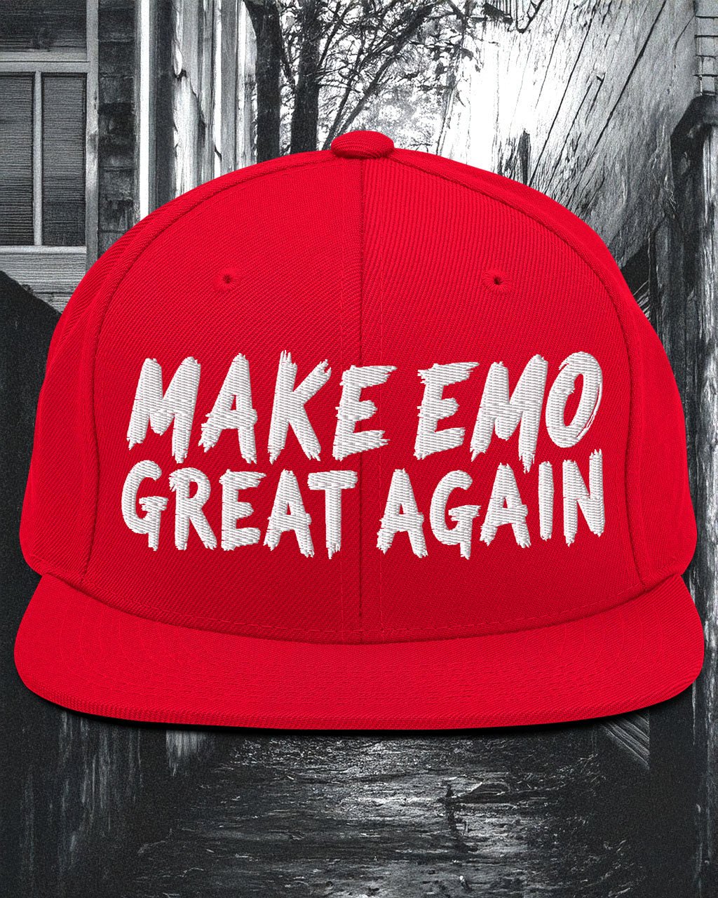 Make Emo Great Again Snapback Hat