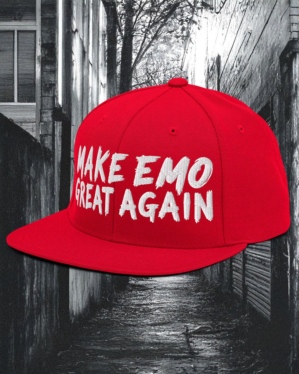 Make Emo Great Again Snapback Hat