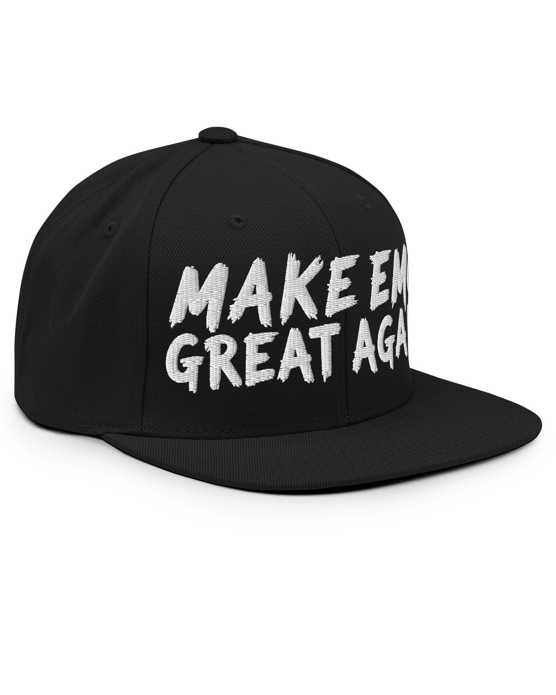 Make Emo Great Again Snapback Hat