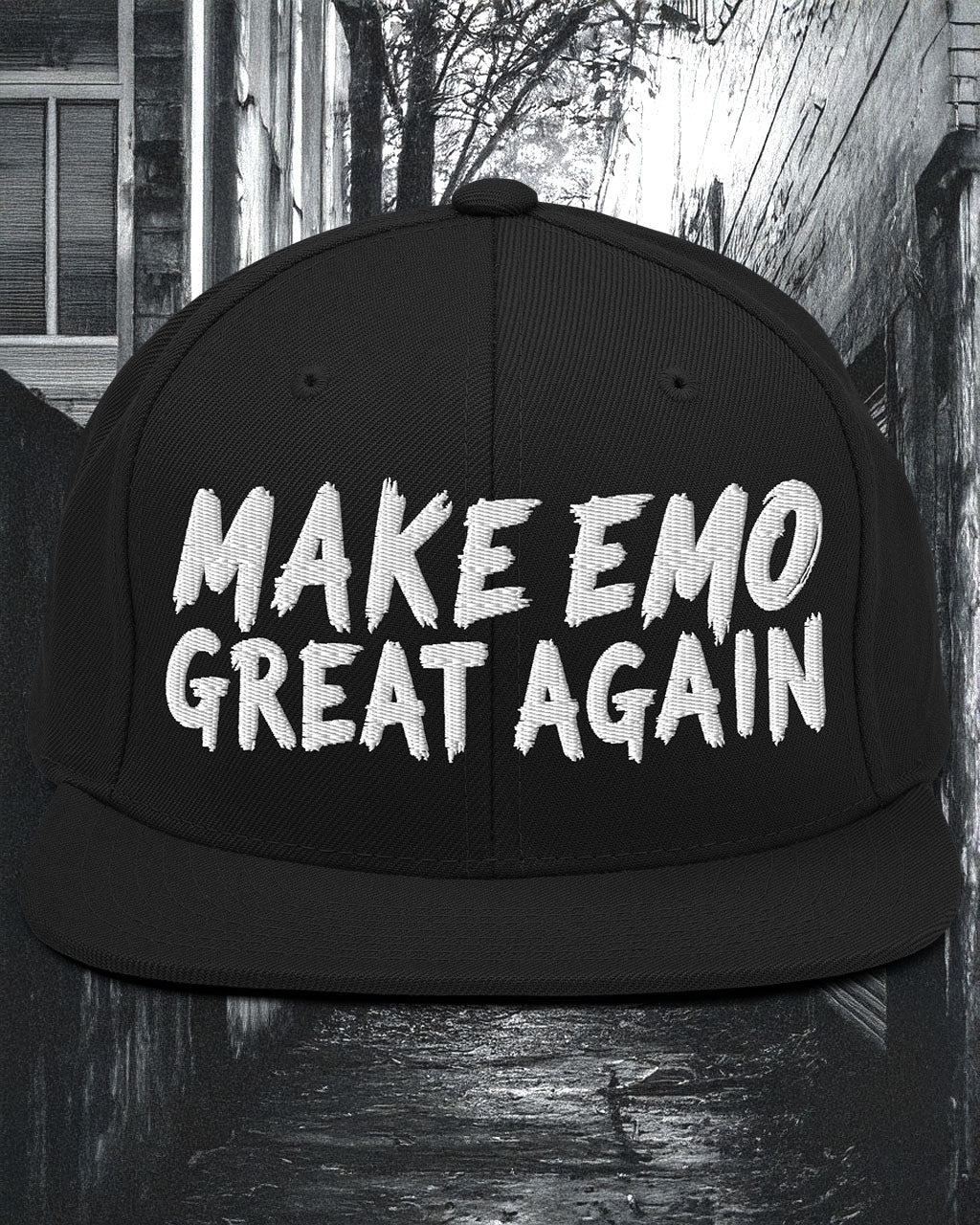 Make Emo Great Again Snapback Hat