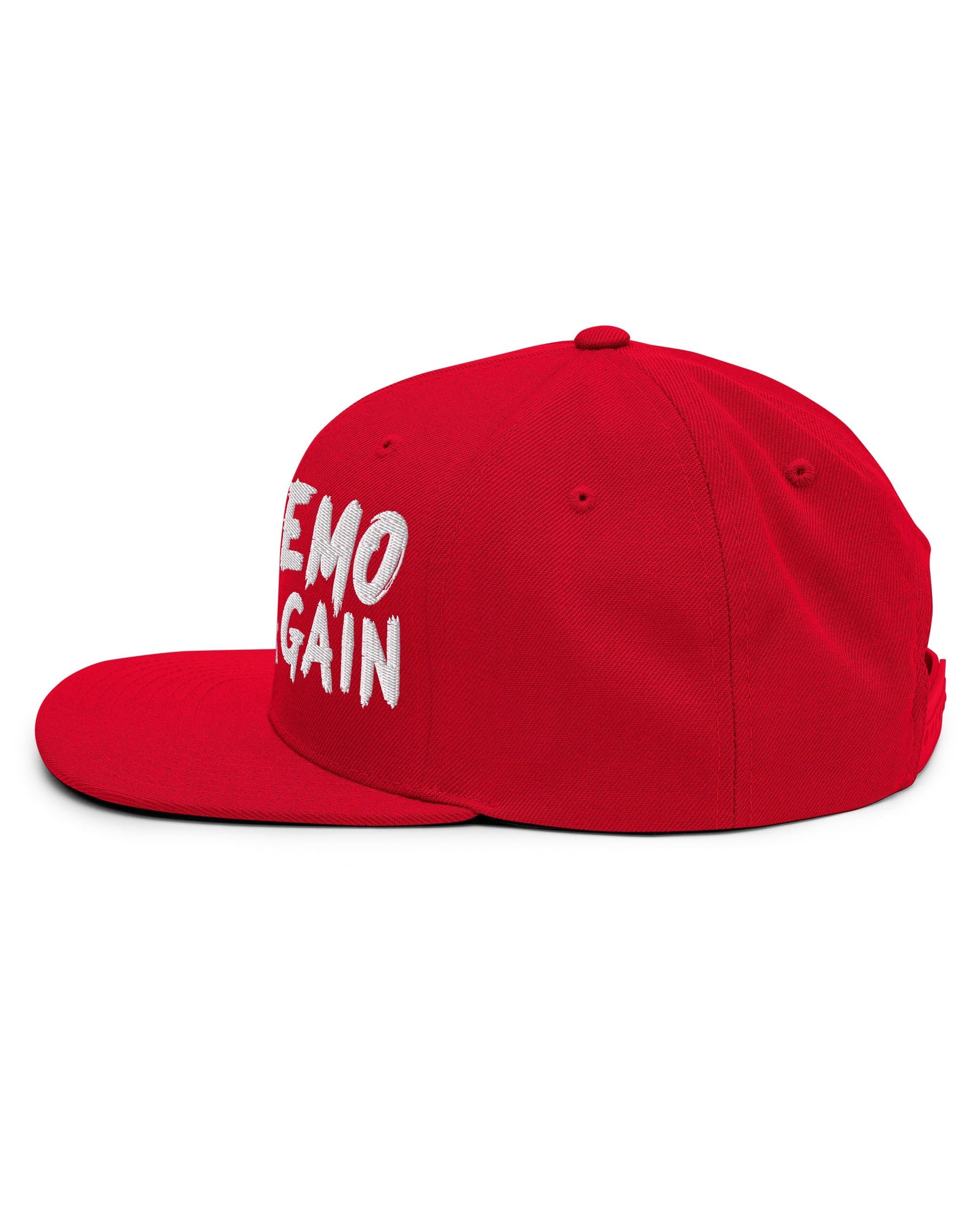 Make Emo Great Again Snapback Hat