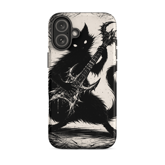 Metal Cat iPhone Tough Case