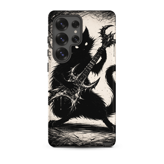 Metal Cat Samsung Tough Case