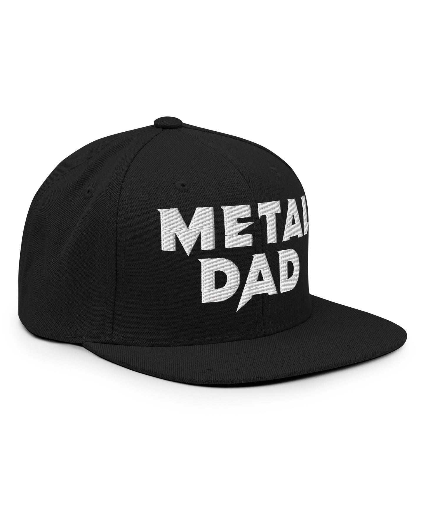Metal Dad Snapback Hat