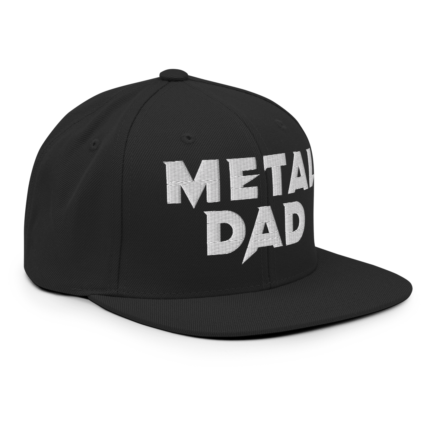 Metal Dad Snapback Hat